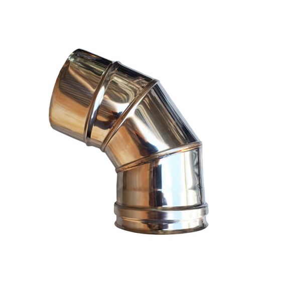 ΑΝΟΞΕΙΔΩΤΗ ΓΩΝΙΑΚΗ ΚΑΜΙΝΑΔΑ ΔΙΠΛΟΥ ΤΟΙΧΩΜΑΤΟΣ 67° 